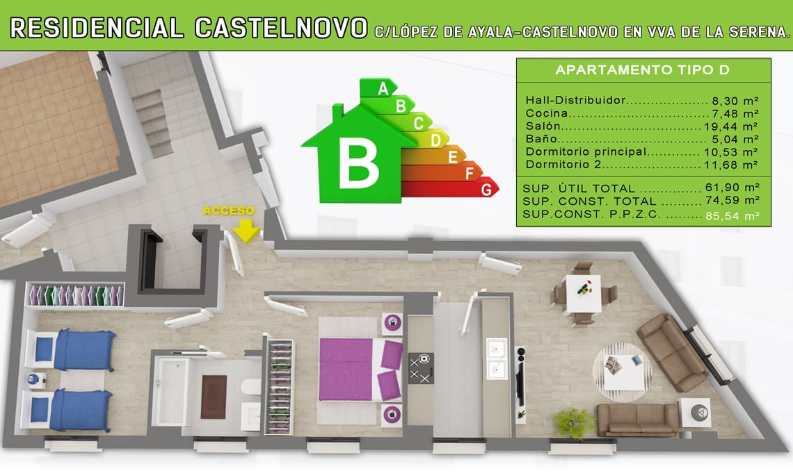 vivienda tipo D