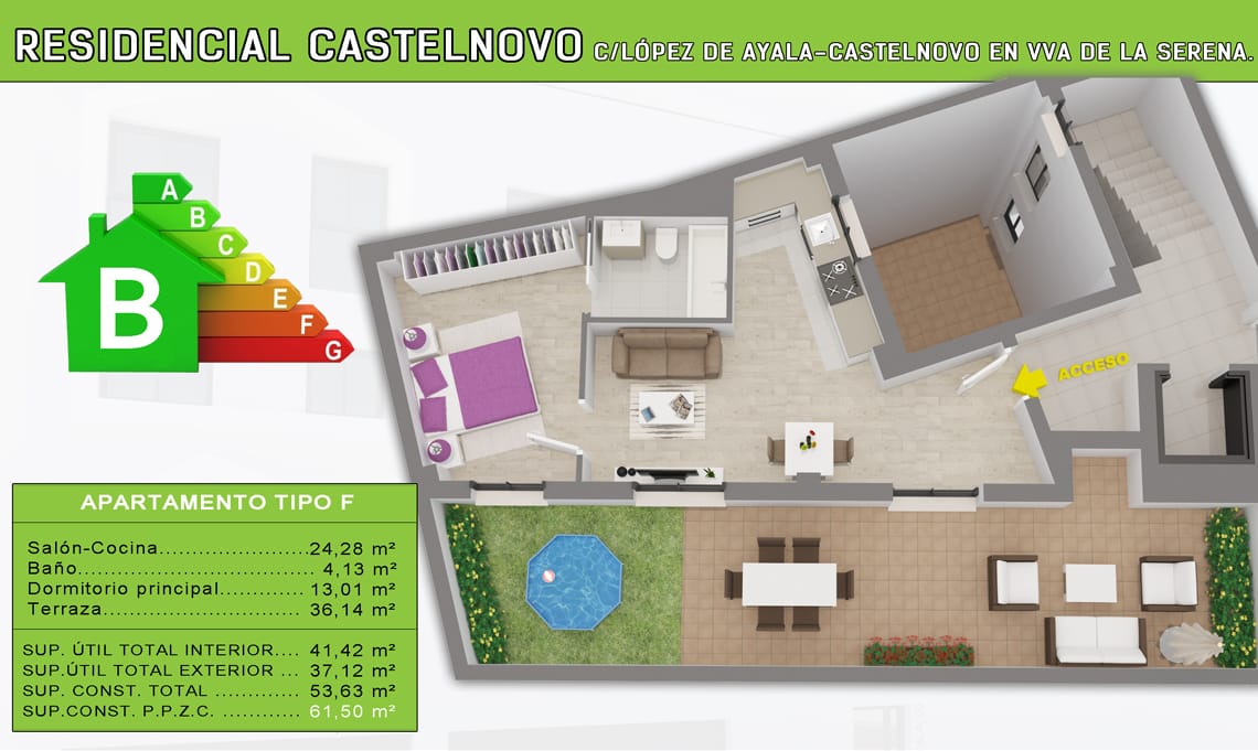 vivienda tipo F