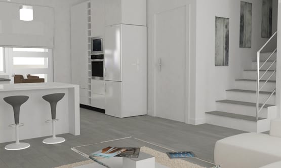 interior de la vivienda