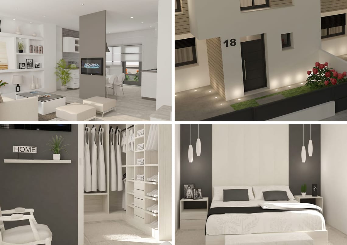 interior de la vivienda